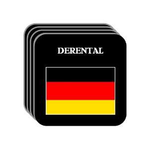   Germany   DERENTAL Set of 4 Mini Mousepad Coasters 