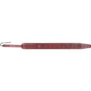  Levys Carving Leather Paisley Pattern Strap Cranberry 
