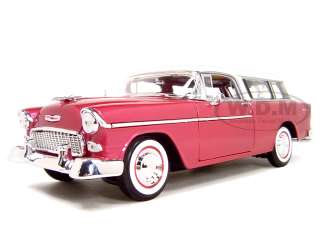 1955 CHEVROLET NOMAD PINK 1:18 SCALE DIECAST MODEL  