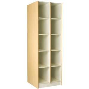  29 Inch Deep Open Instrument Storage Cabinet with 10 