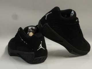 Nike Jordan 2 Smooth Black White Sneakers Kids GS Sz 7  