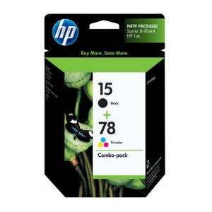  Hewlett Packard 15/78 Ink Combo Pack Includes 1 Each Of 