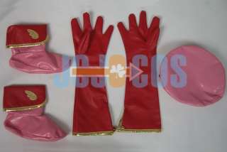   Sakura◆Sakura Kinomoto◆Cosplay Costume w/ Gloves hat boots covers