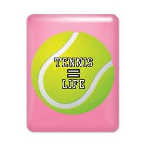  iPad Case Hot Pink Tennis Equals Life 