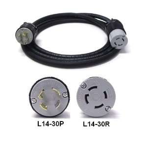   Amps, 125/250V, 4 wire Twist Lock Plug and Connector: Home Improvement