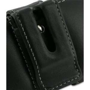   Leather Horizontal Pouch Carry Case Cover for Blackberry Curve 9380