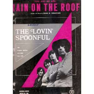  Sheet Music Rain On The Roof Loving Spoonful 209 