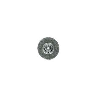 Weiler 4 Narrow Face Crimped 0.0118 Stainless Steel Wire Wheel With 1 