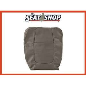 02 03 Ford F150 Lariat SuperCrew Buckets Grey Leather Seat Cover P5 LH 