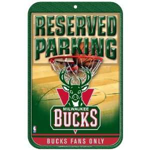  NBA Milwaukee Bucks 11 by 17 inch Locker Room Sign: Sports 