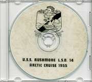 USS Rushmore LSD 14 1955 Cruise Book CD  