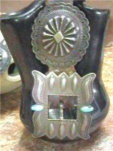   Wilson Navajo Concho Belt Sterling 1940s Museum Quality $4500  