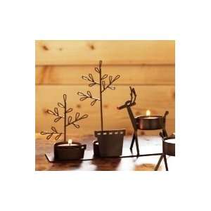  TAG Reindeer & Trees Tealight Holders