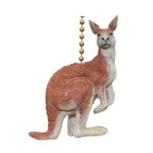  WilD Kangaroo Roo Marsupial Animal Ceiling Fan Light Pull 