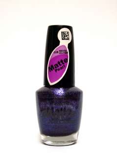 Nail Polish Glitter/Shimmer MATTE #3 Midnight Blue 15ml  