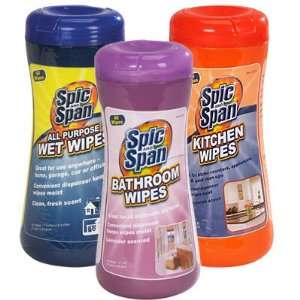  SPIC AND SPAN ALL PURPOSE CLEANER WIPES 40 CT Kitchen 