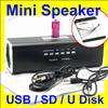 USB Mini Portable Speaker Micro SD TF Stereo FM Radio PC MP3 w 