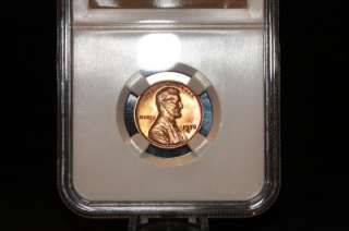 NGC 1970 S SMALL DATE LINCOLN CENT MS 65 RED (NICE)  