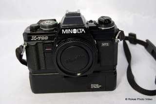 Minolta X 700 Camera body only w/ winder motor drive  