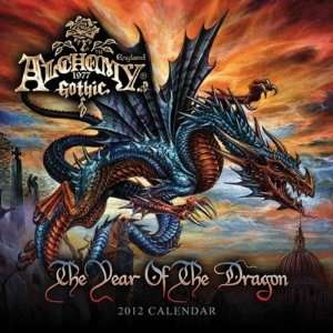 Alchemy Gothic   2012 Calendar (The Year Of The Dragon) (Size 12 x 
