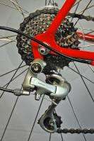 Trek carbon fiber 2300 ZX road racing bicycle bike Red Shimano 105 