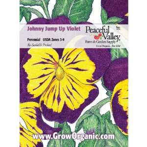  Johnny Jump Up Violet Seed Pack Patio, Lawn & Garden