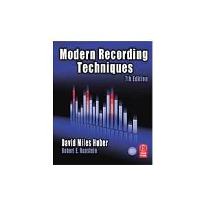  Modern Recording Techniques, 7th Edition Softcover Sports 