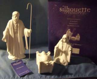   MIRACLE OF CHRISTMAS Silhouette Treasures Nativity Set #78612  