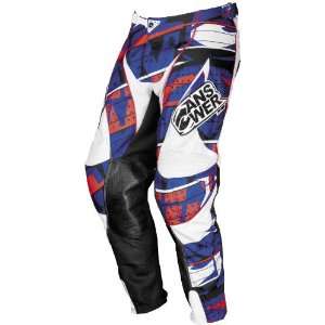  Answer Alpha Pants , Size 34, Color Red/Blue, Style F 