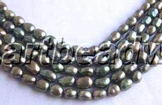 wholesale 8 9mm aerugo abnormity freshwater pearl beads  