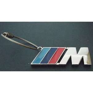 BMW M 3D Chrome Logo Key Ring