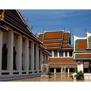  Wat Saket Ubosot Inner Courtyard