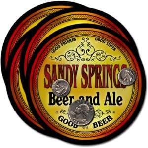  Sandy Springs, GA Beer & Ale Coasters   4pk Everything 