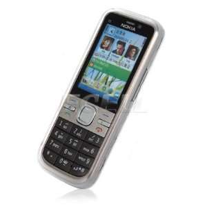   CLEAR SILICONE GEL RUBBER SKIN CASE COVER FOR NOKIA C5: Electronics