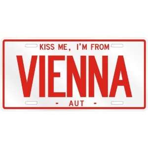   AM FROM VIENNA  AUSTRIA LICENSE PLATE SIGN CITY