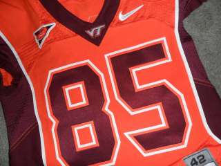 Virginia Tech Hokies Nike Game Used Authentic Jersey  