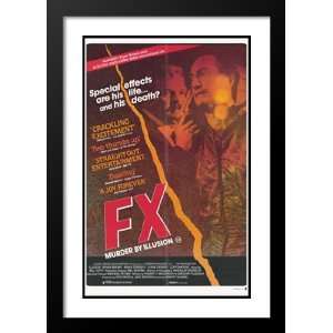  FX Murder By Illusion 32x45 Framed and Double Matted Movie 