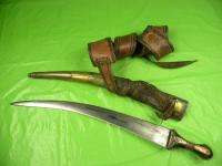 19 Cent Middle East Persia Jambia Fighting Knife Kinjal  