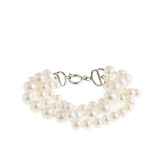 Collection twisted triple strand pearl bracelet   accessories   Women 