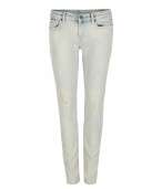 Fade Cropped Pipe Skinny Jeans