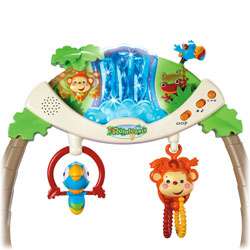 Fisher Price Rainforest Bouncer Rock Sit Play Sleep Baby Infant 