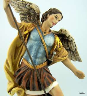 St. Saint Michael Statue Figure Archangel Protector  