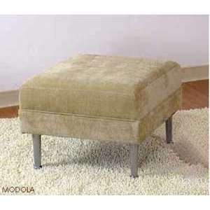 Taupe 24 Square Cocktail Ottoman Bench 