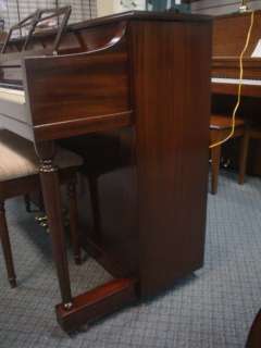 Henry F. Miller Spinet Piano w/bench vertical acoustic  