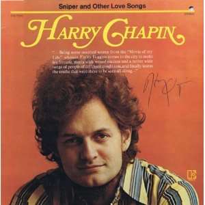  Autographed Harry Chapin Signed Record Album   Sports 