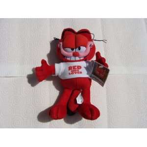  Garfield 8 Plush Red Hot Lover 