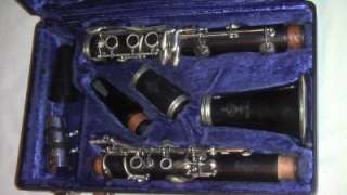 THIBOUVILLE FRERES IVRY EURE BREVETES FIDEL ARMEE WOODEN CLARINET WITH 