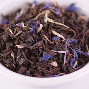 Ovation Teas   Violet Black Tea teabags: Grocery & Gourmet Food