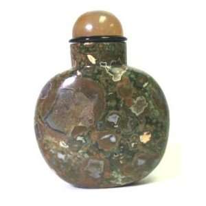  Fossil Agate ~ Snuff Bottle