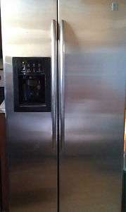 GE Profile 25 Cu. Ft. Side by Side Refrigerator Stainless Steel ENERGY 